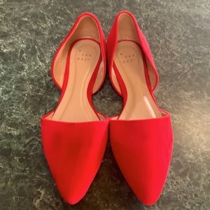 A new day red shoes size 7